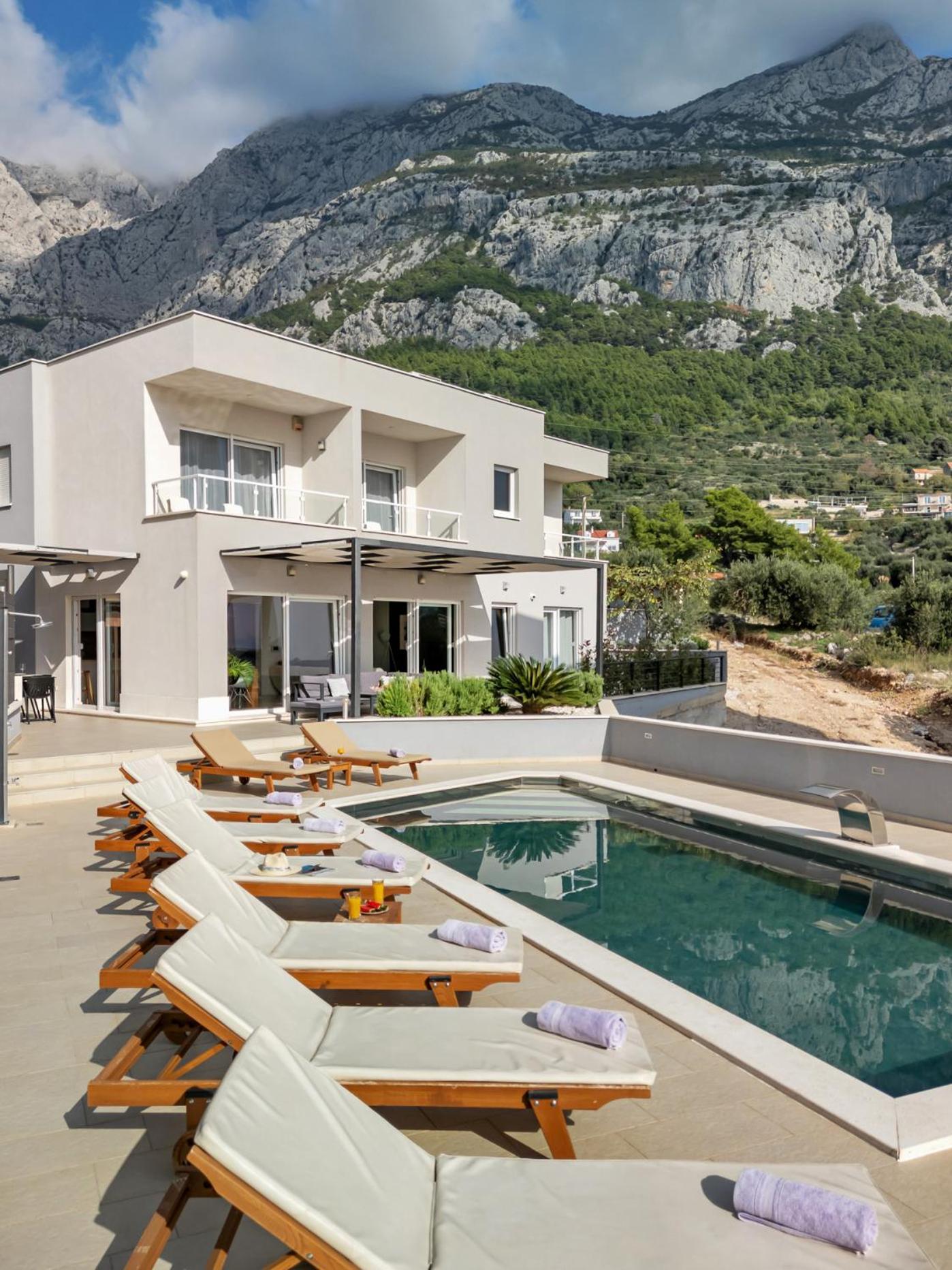 Villa Minkini Макарска Экстерьер фото